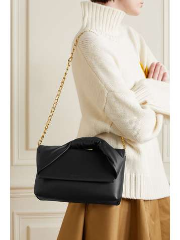 JW ANDERSON Twister leather shoulder bag