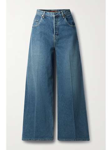 PETAR PETROV Ginger low-rise wide-leg jeans