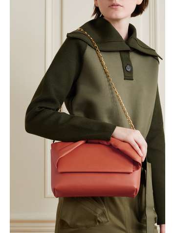 JW ANDERSON Twister leather shoulder bag