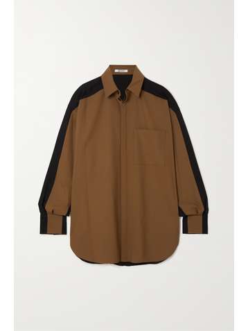 GAUCHERE Chemise en laine mélangée et en serge Thioro