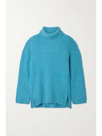 GAUCHERE Tidus oversized bouclé turtleneck sweater