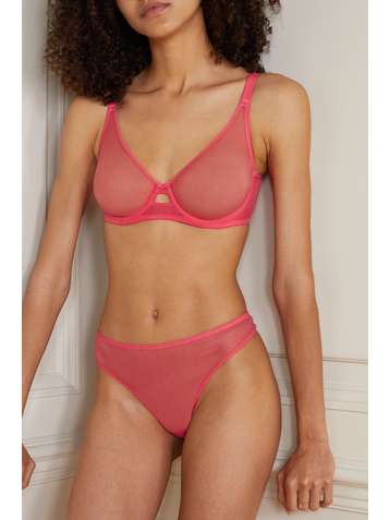 AGENT PROVOCATEUR Lucky String aus Stretch-Tüll