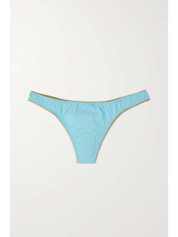 DORA LARSEN + NET SUSTAIN Marley String aus Biobaumwoll-Jersey mit Stretch-Anteil