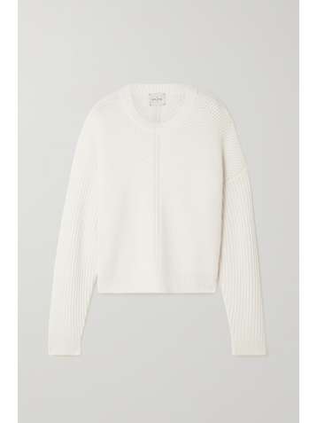 LE KASHA Puglia gerippter Pullover aus Biokaschmir