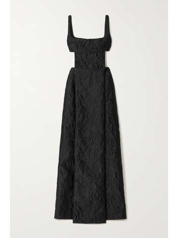 EMILIA WICKSTEAD Dasha cutout cloqué gown