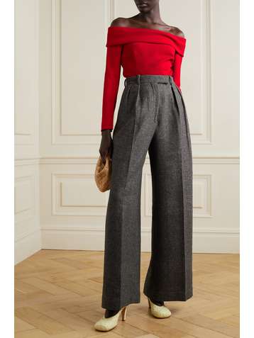 EMILIA WICKSTEAD Sedona off-the-shoulder cloqué top