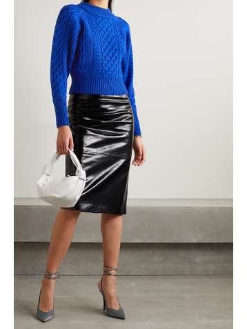 EMILIA WICKSTEAD Emory cable-knit wool sweater