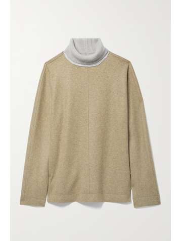 LAFAYETTE 148 Whitaker Rollkragenpullover aus einer Wollmischung