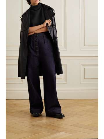 LAFAYETTE 148 Pull sans manches à col roulé en cachemire mélangé