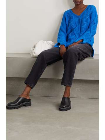 LAFAYETTE 148 Pull en cachemire à mailles torsadées Infinity