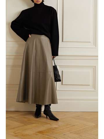 LAFAYETTE 148 Jupe midi en cuir Summer