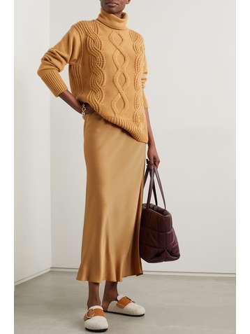 LAFAYETTE 148 Nelya Rock aus gehämmertem Satin