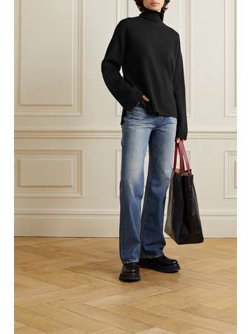 LAFAYETTE 148 Pull à col montant en cachemire mélangé