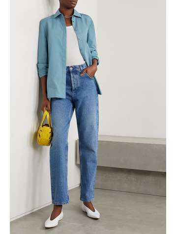 LAFAYETTE 148 Hayward cotton-poplin shirt