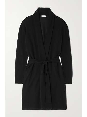 LAFAYETTE 148 Cardigan en laine et cachemire mélangés à ceinture