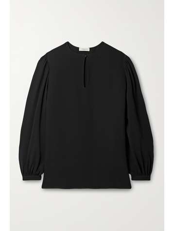 LAFAYETTE 148 Layton Bluse aus Crêpe de Chine aus Seide