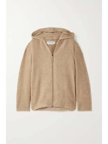 GABRIELA HEARST Parsons alpaca, wool, cashmere and silk-blend bouclé hoodie