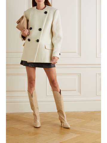 ISABEL MARANT Ibridgea double-breasted wool jacket