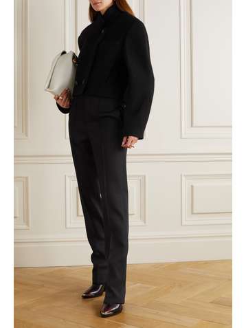 ISABEL MARANT Pantalon droit en laine à plis Lirokia