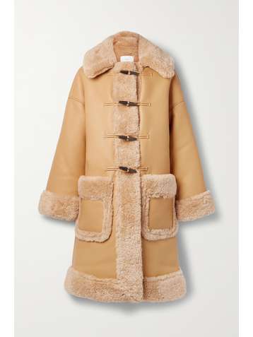 A.L.C. Brunswick Oversized-Mantel aus Shearling-Imitat
