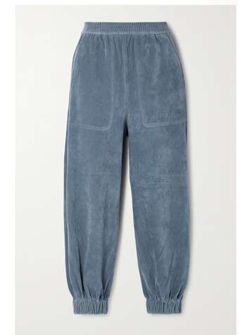 TIBI Plashet Jogginghose aus Cord aus einer Baumwollmischung mit Stretch-Anteil