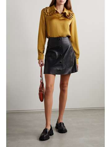 SEE BY CHLOÉ Ruffled satin blouse
