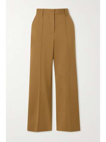 SEE BY CHLOÉ Cotton-blend twill straight-leg pants
