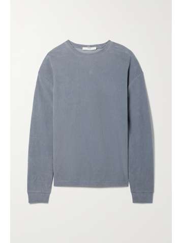 TIBI Sweatshirt aus Cord aus einer Stretch-Baumwollmischung