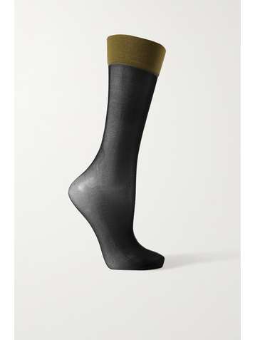 DRIES VAN NOTEN + Fogal zweifarbige Socken 10 den