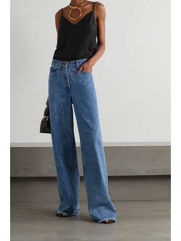 DRIES VAN NOTEN Caraco en soie