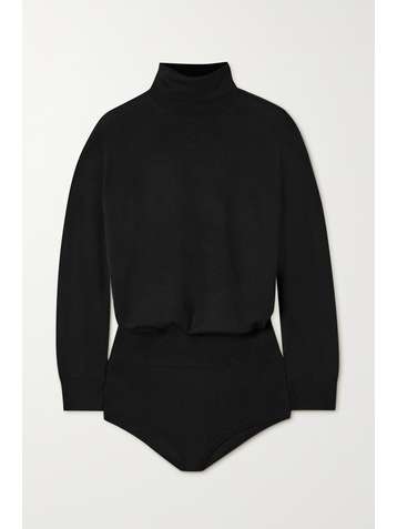 DRIES VAN NOTEN Talia merino wool turtleneck bodysuit