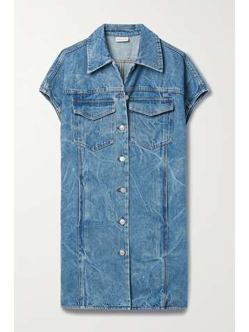 DRIES VAN NOTEN Oversized denim vest