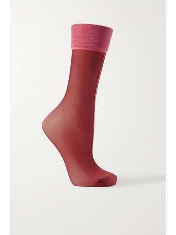 DRIES VAN NOTEN + Fogal zweifarbige Socken 10 den