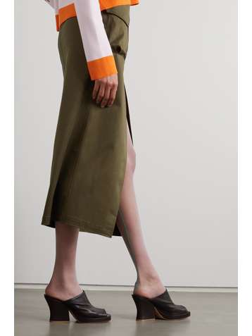 DRIES VAN NOTEN Collants bicolores 10 deniers x Fogal