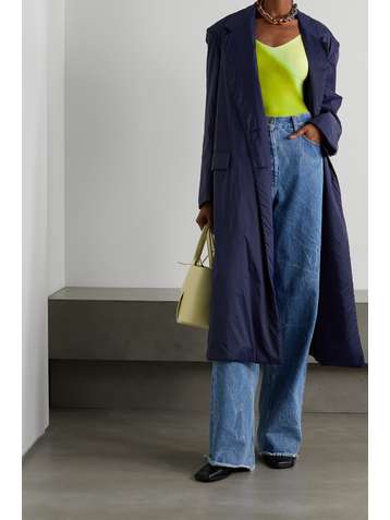 DRIES VAN NOTEN Oversized shell coat