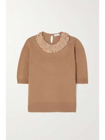 DRIES VAN NOTEN Tamsen paillette-embellished wool sweater