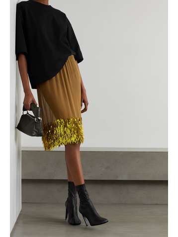 DRIES VAN NOTEN T-shirt en jersey de coton Supima mélangé Helinga