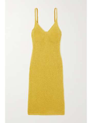 DRIES VAN NOTEN Tilly alpaca-blend midi dress