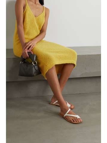 DRIES VAN NOTEN Tilly alpaca-blend midi dress