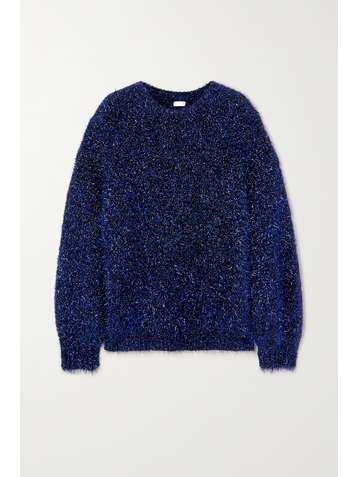 DRIES VAN NOTEN Tinka metallic knitted sweater