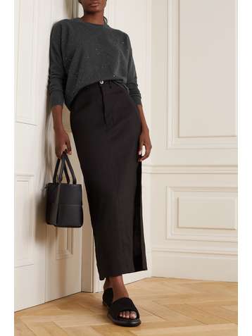 BRUNELLO CUCINELLI Sequin-embellished cashmere sweater