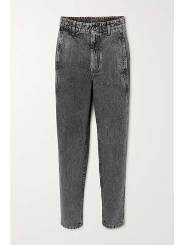 BRUNELLO CUCINELLI Cropped mid-rise tapered jeans