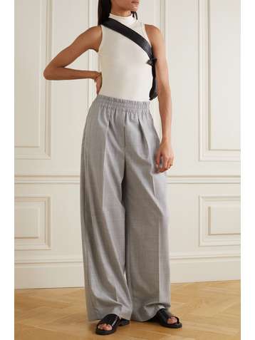 MAX MARA Débardeur à col roulé en modal stretch côtelé Pau Leisure
