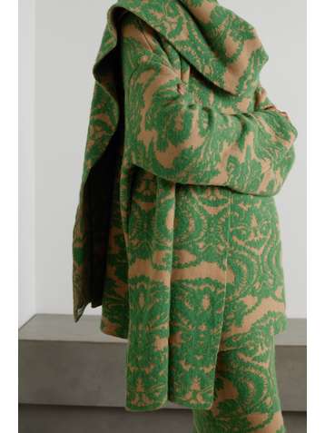 DRIES VAN NOTEN Tiaret merino wool-blend jacquard scarf