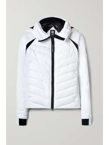 CANADA GOOSE Veste à capuche en tissu technique et en duvet Hybridge Base