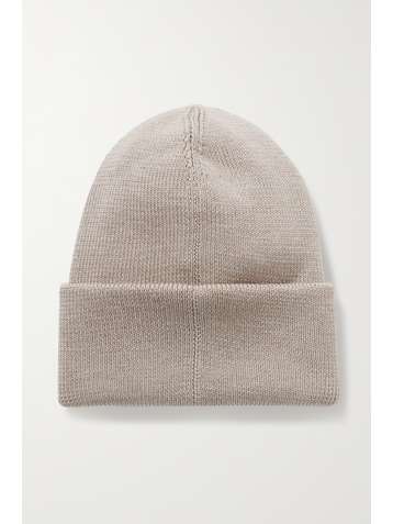 CANADA GOOSE Beanie aus Wolle mit Applikation