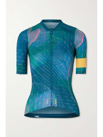 RAPHA Women's 100 Pro Team Aero printed cycling jersey