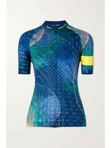 RAPHA Women's 100 Core printed cycling jersey