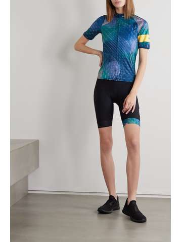 RAPHA Women's 100 Core printed cycling jersey