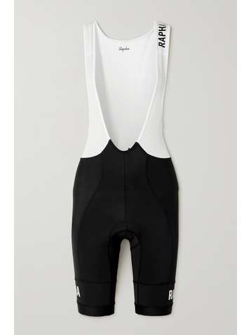 RAPHA Pro Team Training mesh-paneled recycled stretch bib shorts